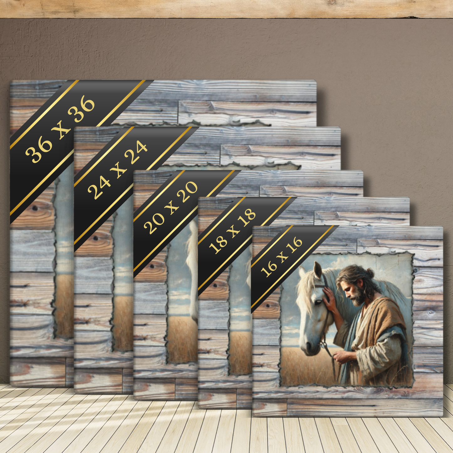 Canvas: Praying Saint | Praying Christian Wall Art | Canvas Bible Art | Christian Canvas Art | Saint Artwork | Faith Wall Art | Prayer
