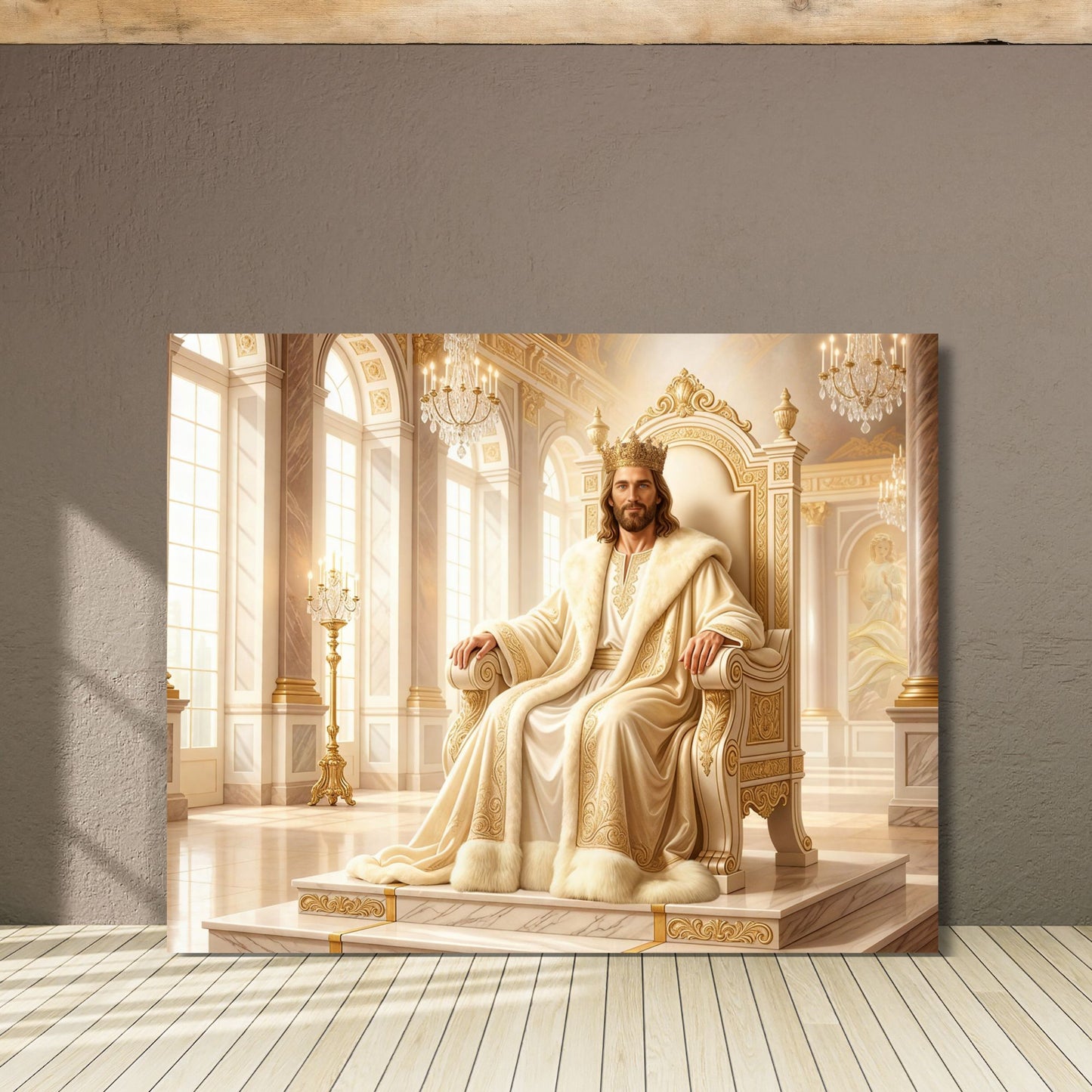 Metal Print: Millennial Messiah