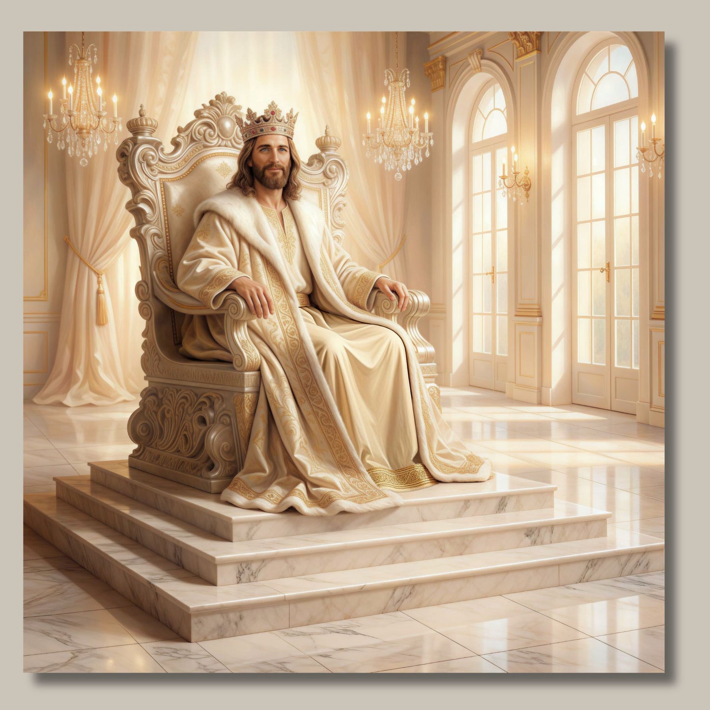 Metal Print: King of Kings