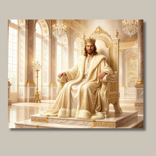 Metal Print: Millennial Messiah
