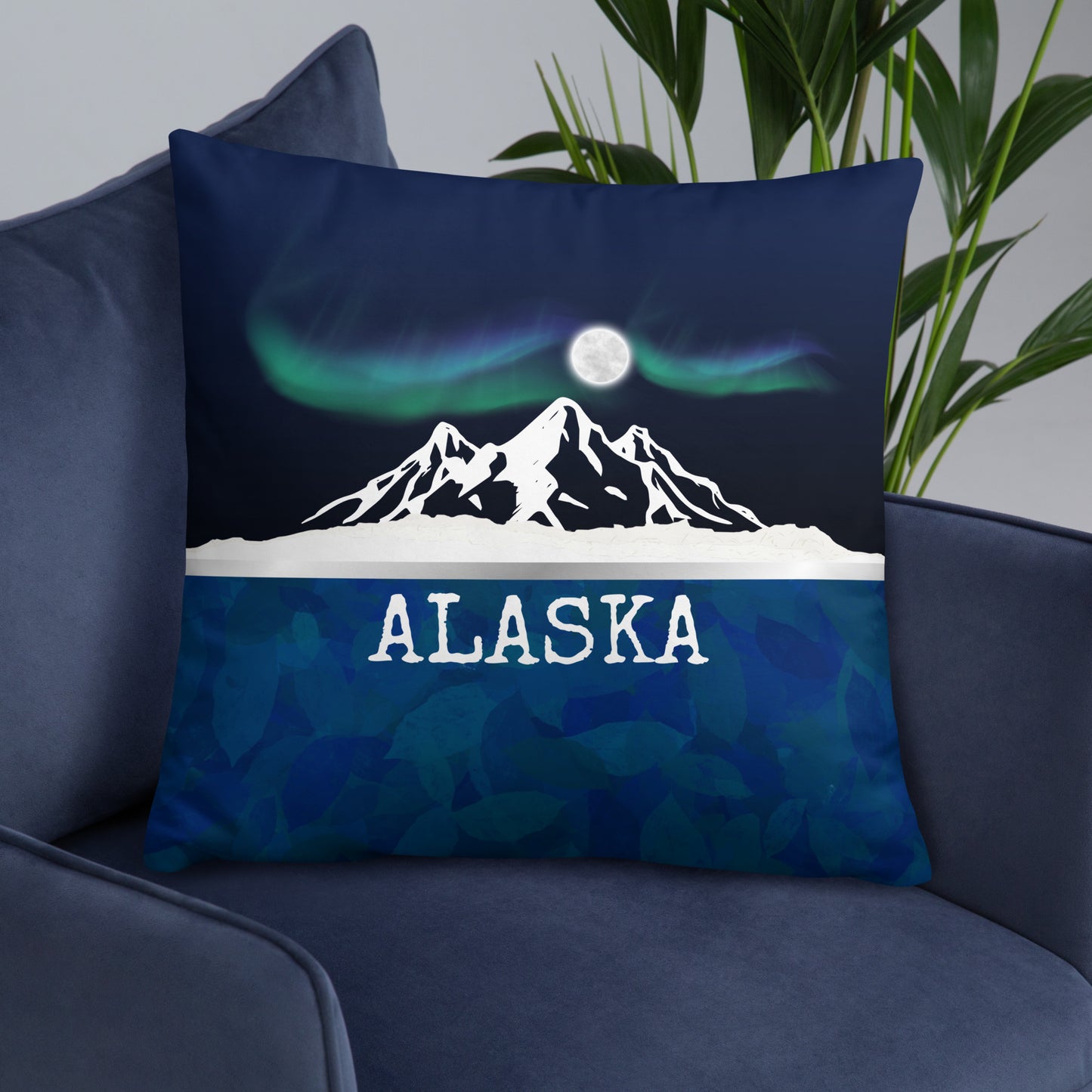 Alaska Travel Gift #1 | Alaska Vacation Gift | Alaska Travel Souvenir | Alaska Vacation Memento | Alaska Home Décor | Keepsake Souvenir Gift | Travel Vacation Gift | Alaska United States Gift Pillow