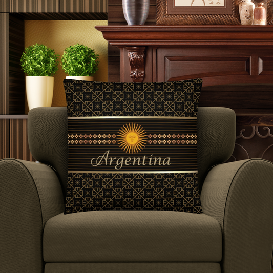 Argentina Travel Gift #2 | Argentina Vacation Gift | Argentina Travel Souvenir | Argentina Vacation Memento | Argentina Home Décor | Keepsake Souvenir Gift | Travel Vacation Gift | World Travel Gift Pillow