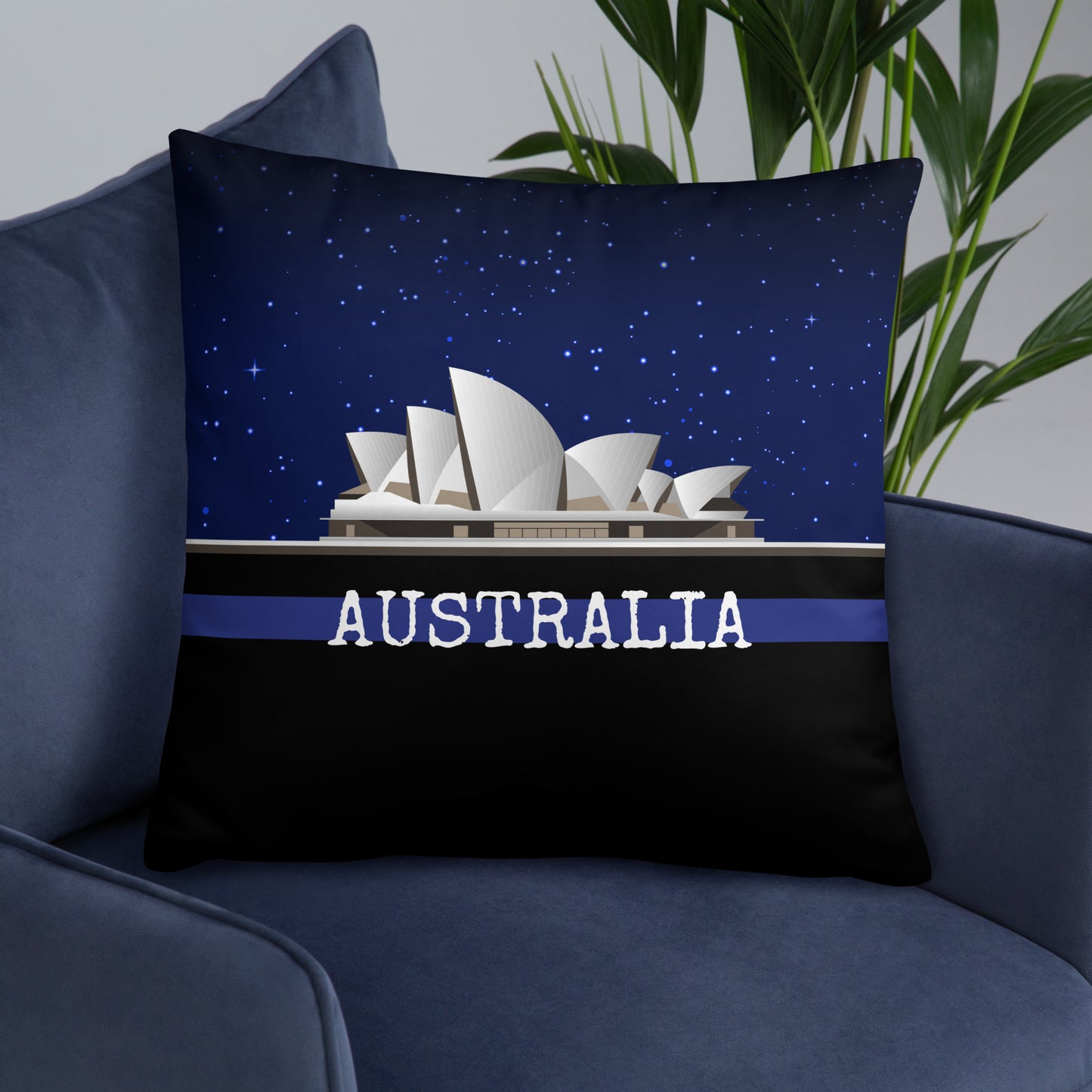 Australia Travel Gift #1 | Australia Vacation Gift | Australia Travel Souvenir | Australia Vacation Memento | Australia Home Décor | Keepsake Souvenir Gift | Travel Vacation Gift | World Travel Gift Pillow