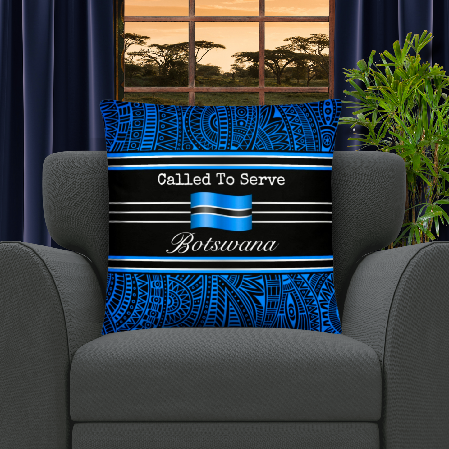 Botswana Missionary Gift | Best Missionary Gift Ideas | Mission Call Gifts | Called to Serve Gifts | Missionary Mom Gifts | Best Latter Day Saint Gifts | LDS Missionary Gifts | Botswana Home Decor