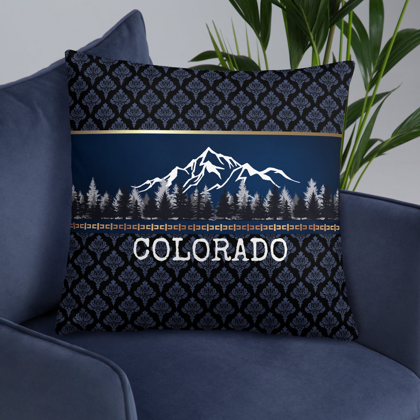 Colorado Travel Gift #2 | Colorado Vacation Gift | Colorado Travel Souvenir | Colorado Vacation Memento | Colorado Home Décor | Keepsake Souvenir Gift | Travel Vacation Gift | Colorado United States Gift Pillow