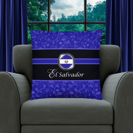 El Salvador Travel Gift | El Salvador Vacation Gift | El Salvador Travel Souvenir | El Salvador Vacation Memento | El Salvador Home Décor | Keepsake Souvenir Gift | Travel Vacation Gift | World Travel Gift Pillow