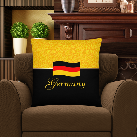 Germany Travel Gift #1 | Germany Vacation Gift | Germany Travel Souvenir | Germany Vacation Memento | Germany Home Décor | Keepsake Souvenir Gift | Travel Vacation Gift | World Travel Gift Pillow