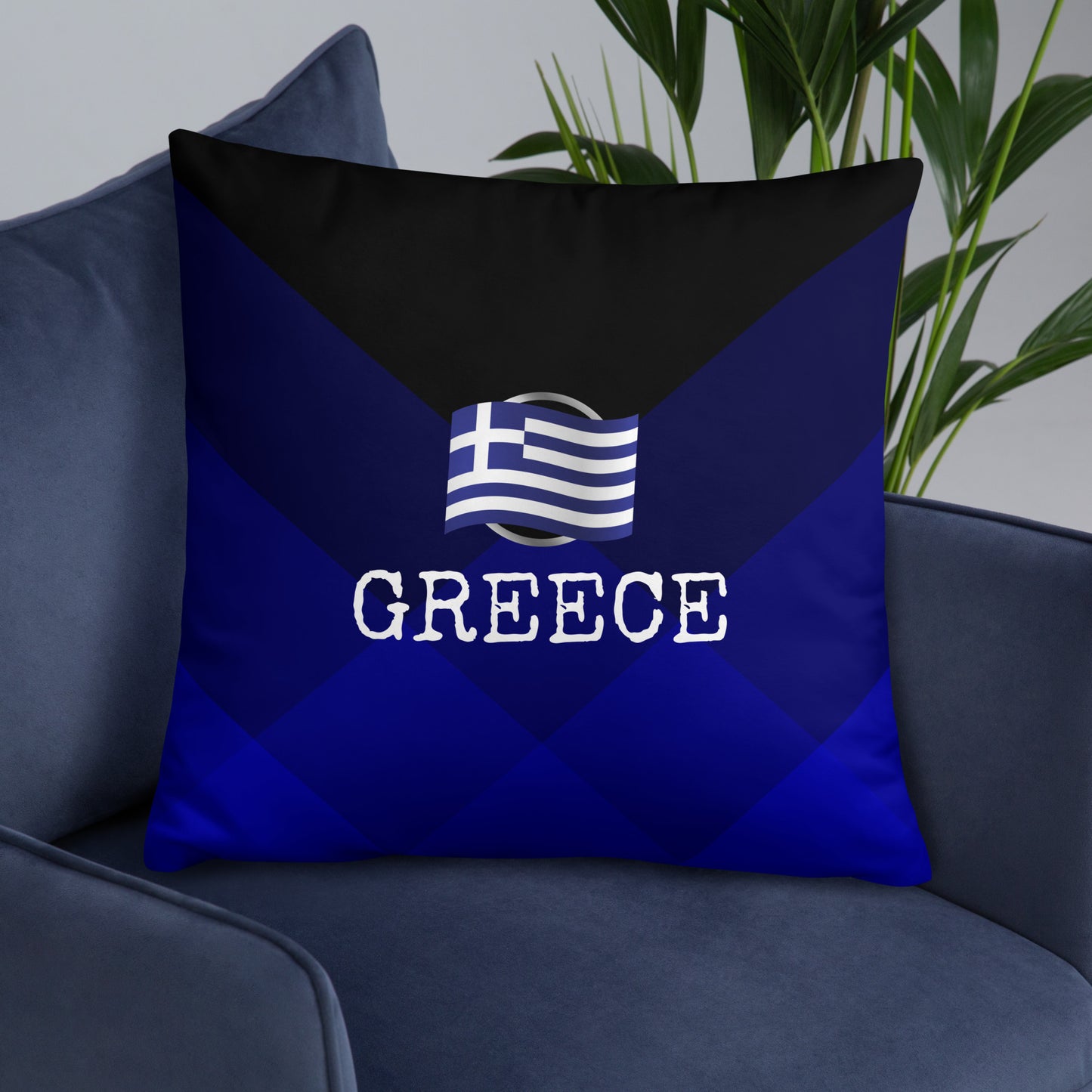 Greece Travel Gift | Greece Vacation Gift | Greece Travel Souvenir | Greece Vacation Memento | Greece Home Décor | Keepsake Souvenir Gift | Travel Vacation Gift | World Travel Gift Pillow