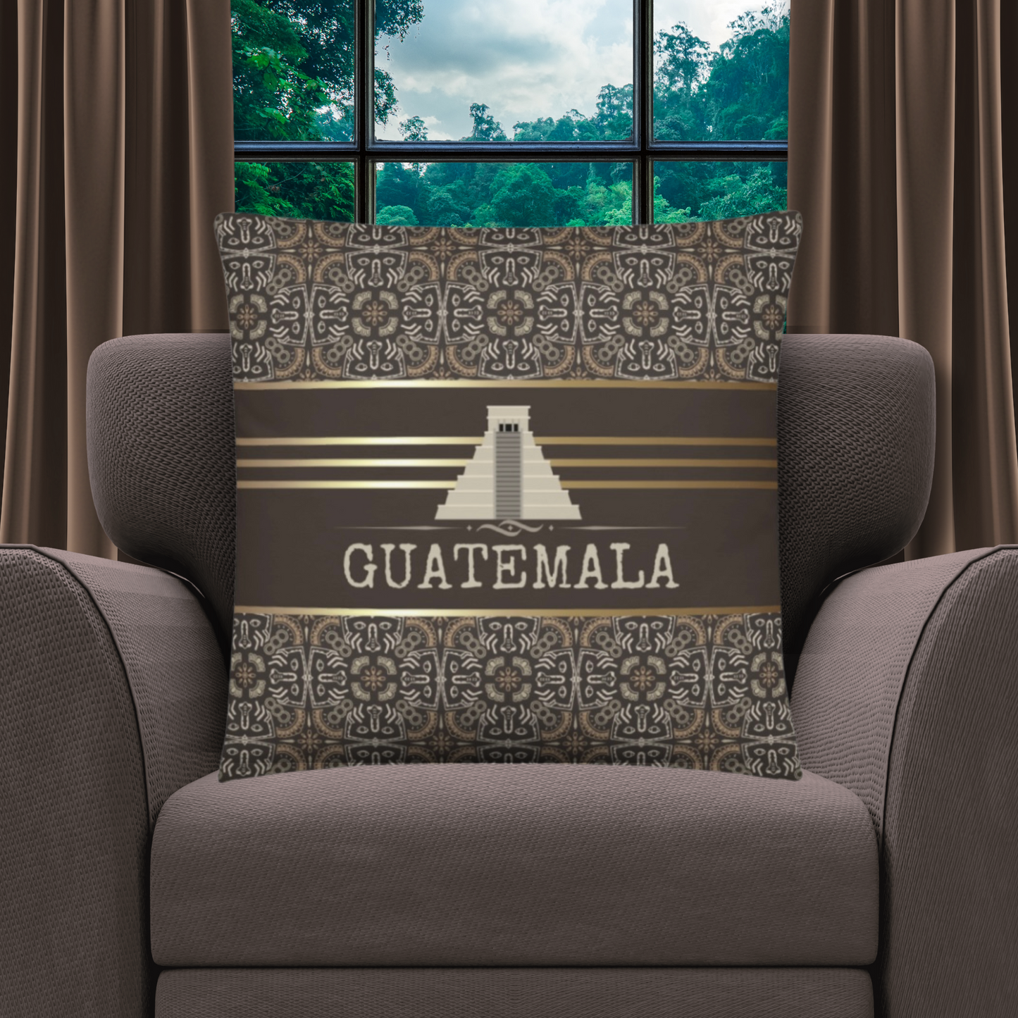 Guatemala Travel Gift | Guatemala Vacation Gift | Guatemala Travel Souvenir | Guatemala Vacation Memento | Guatemala Home Décor | Keepsake Souvenir Gift | Travel Vacation Gift | World Travel Gift Pillow