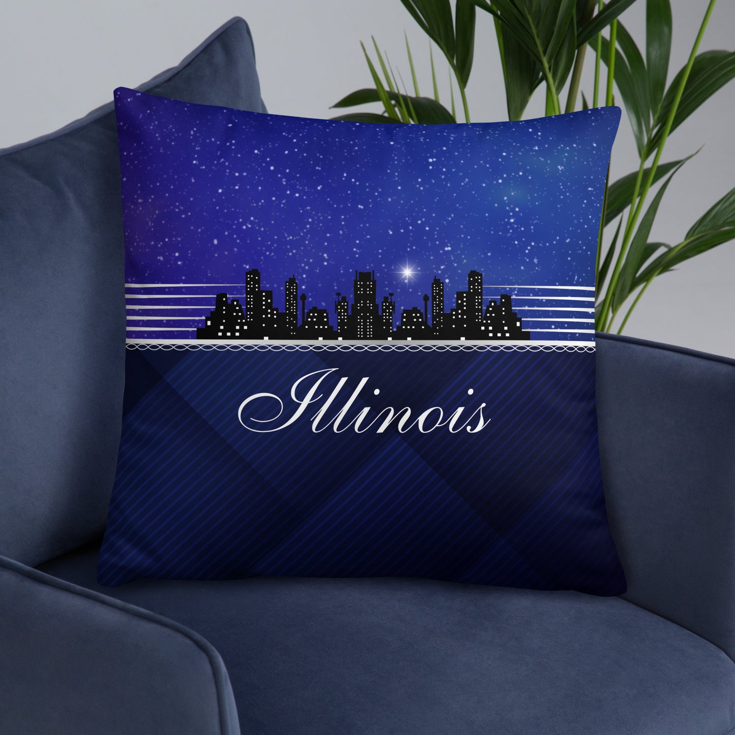 Illinois Travel Gift #1 | Illinois Vacation Gift | Illinois Travel Souvenir | Illinois Vacation Memento | Illinois Home Décor | Keepsake Souvenir Gift | Travel Vacation Gift | Illinois United States Gift