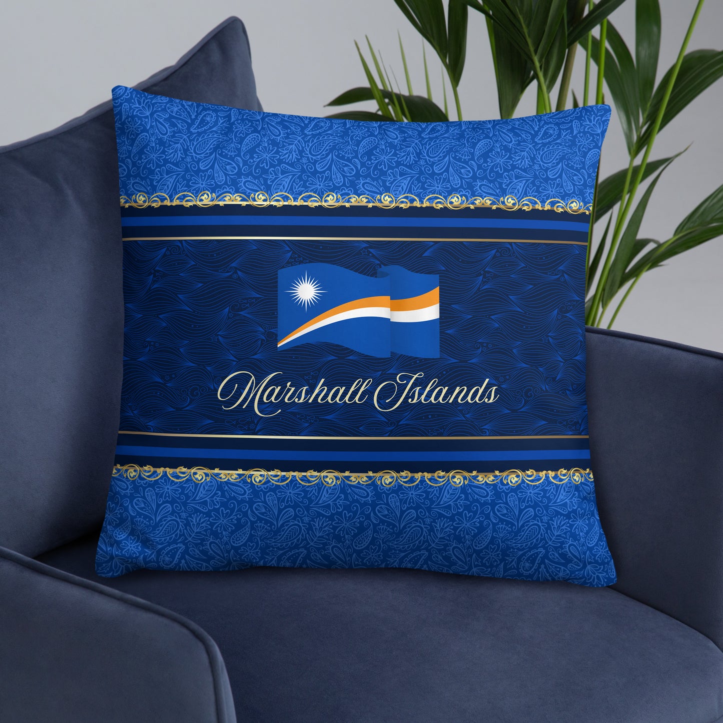 Marshall Islands Gift | Marshall Islands Pillow | Marshall Islands Home Decor | Marshall Islands Travel | Marshall Islands Souvenir | Marshall Islands Vacation