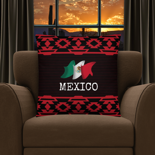 Mexico Travel Gift #1 | Mexico Vacation Gift | Mexico Travel Souvenir | Mexico Vacation Memento | Mexico Home Décor | Keepsake Souvenir Gift | Travel Vacation Gift | World Travel Gift Pillow