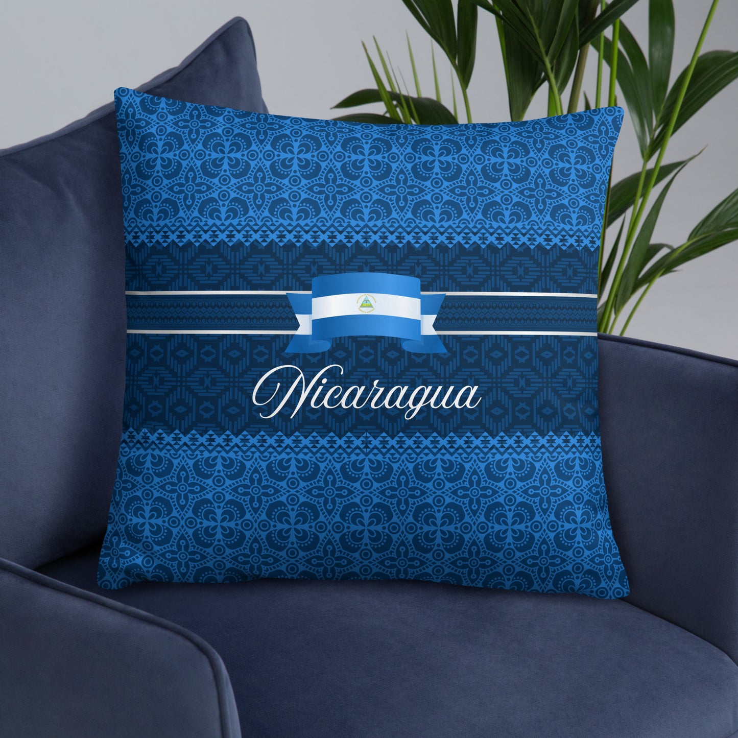 Nicaragua Gift | Nicaragua Travel Memento | Nicaragua Home Decor | Nicaragua Travel Keepsake | Nicaragua Souvenir Gift | Nicaragua Pillow