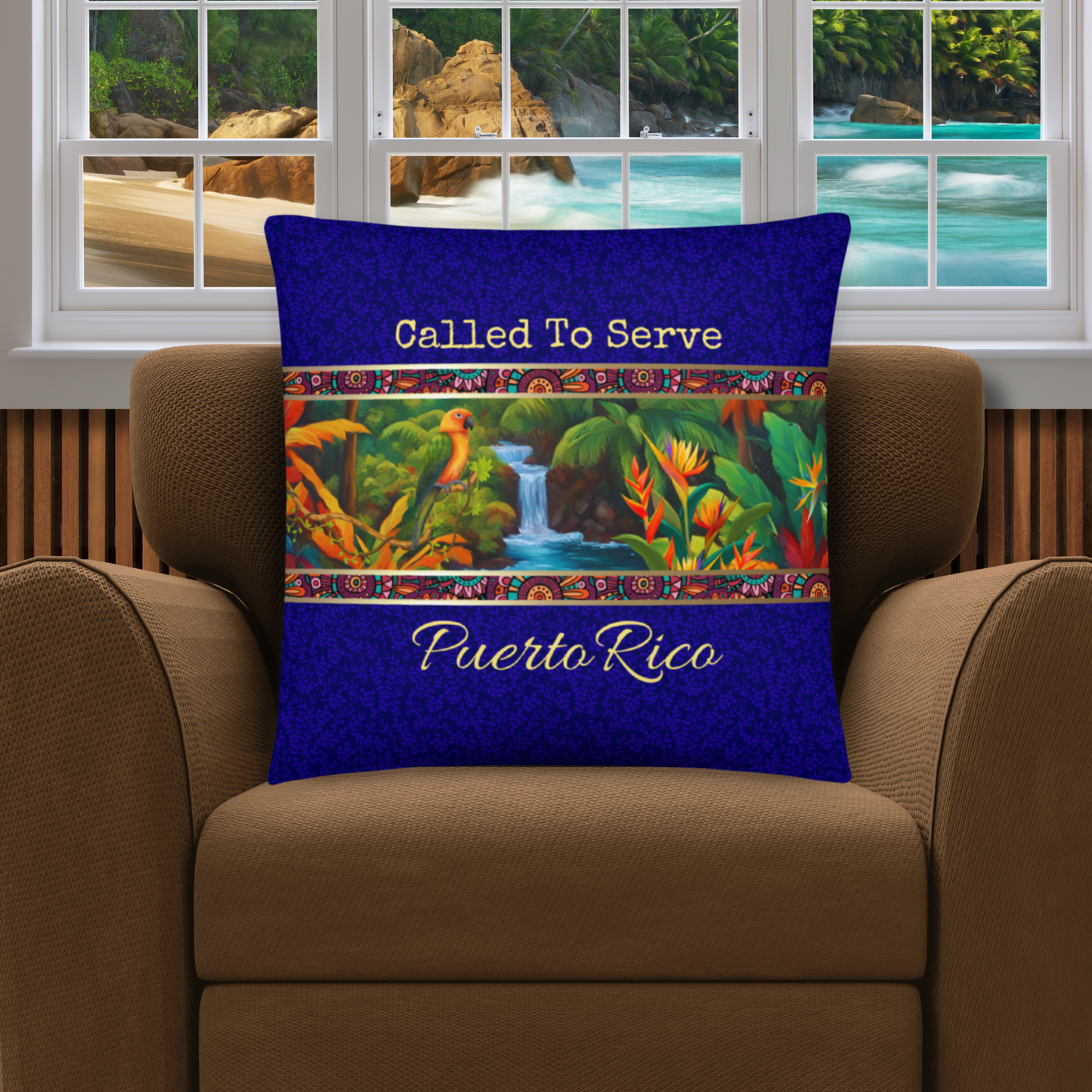 Puerto Rico Missionary Gift | Best Missionary Gift Ideas | Mission Call Gifts | Called to Serve Gifts | Missionary Mom Gifts | Best Latter Day Saint Gifts | LDS Missionary Gifts | Puerto Rico Home Decor