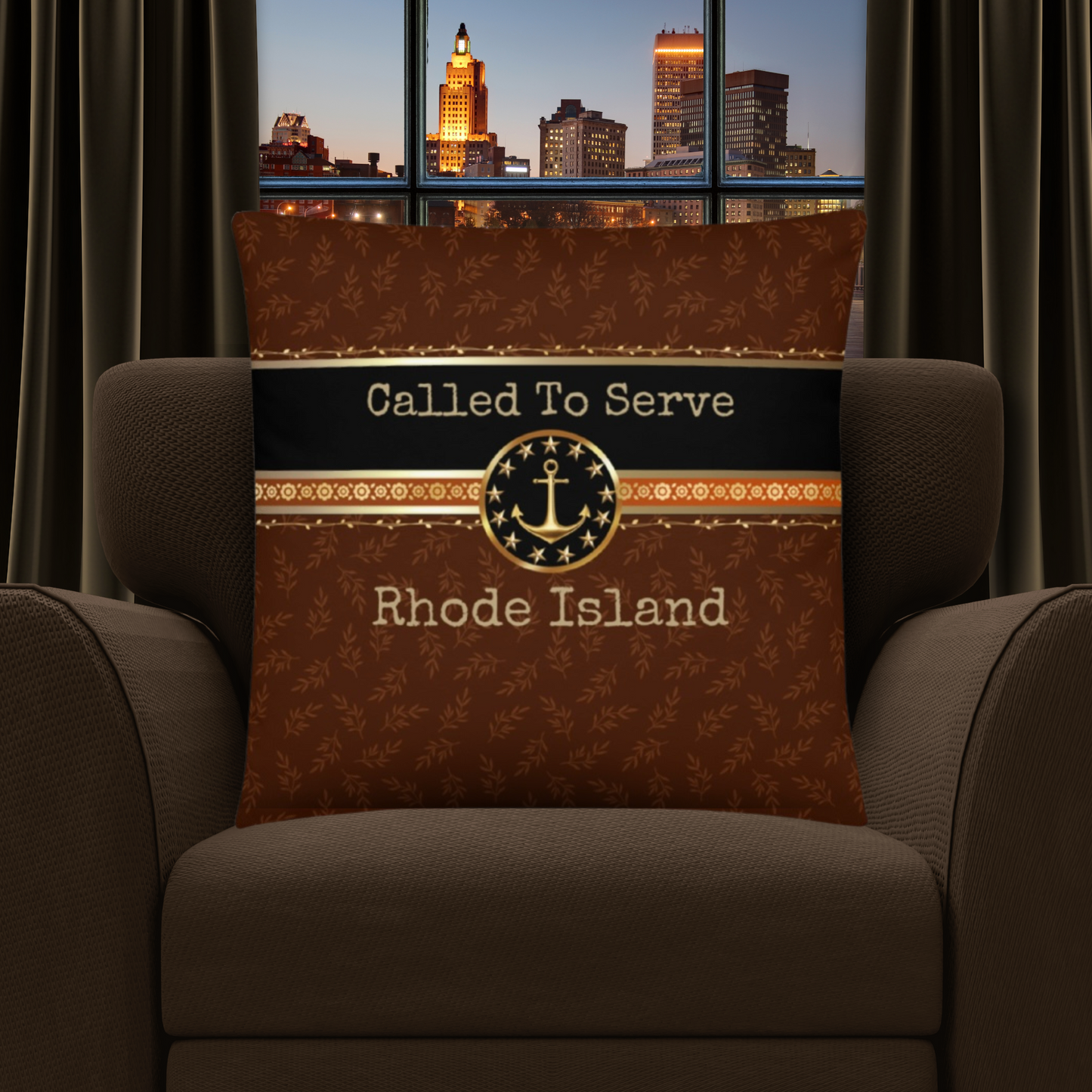Rhode Island Missionary Gift | Called to Serve Pillow | Mission Call Gifts