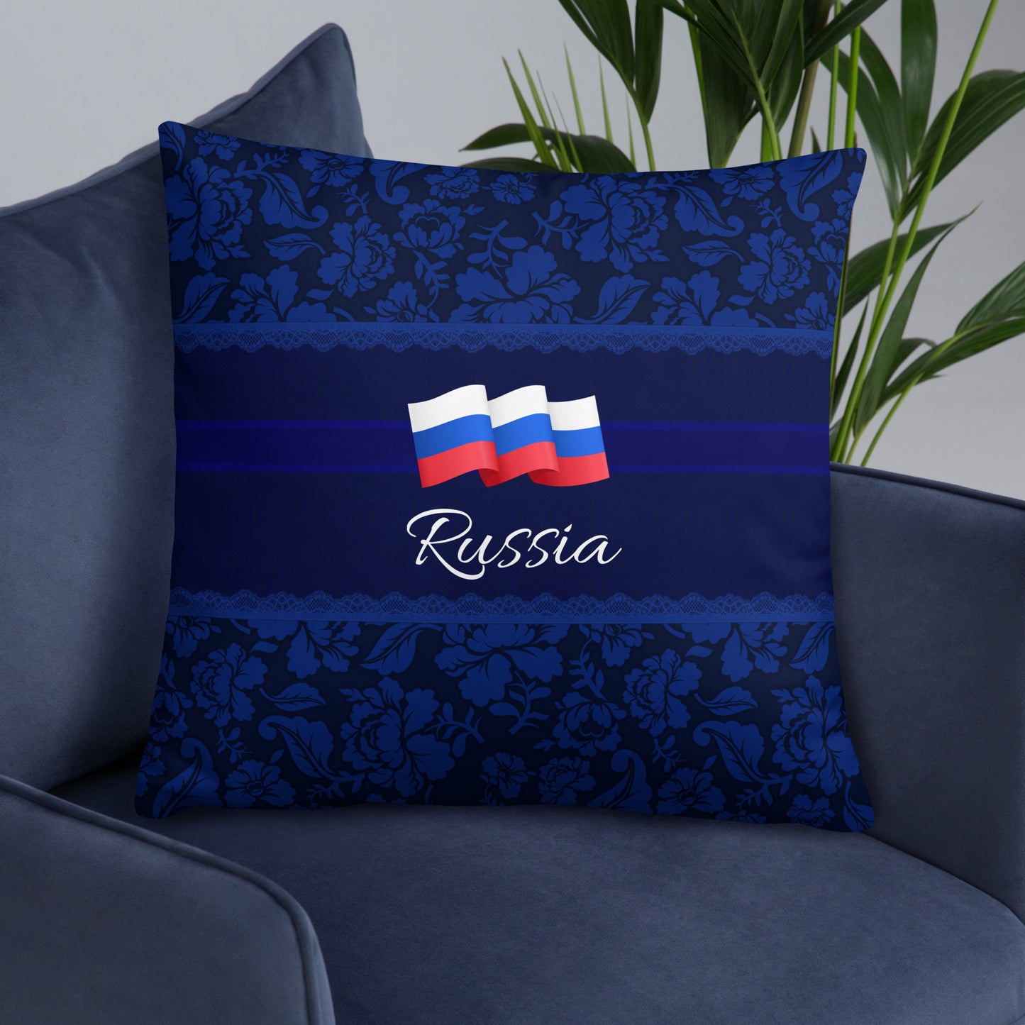 Russia Travel Gift #1 | Russia Vacation Gift | Russia Travel Souvenir | Russia Vacation Memento | Russia Home Décor | Keepsake Souvenir Gift | Travel Vacation Gift | World Travel Gift Pillow