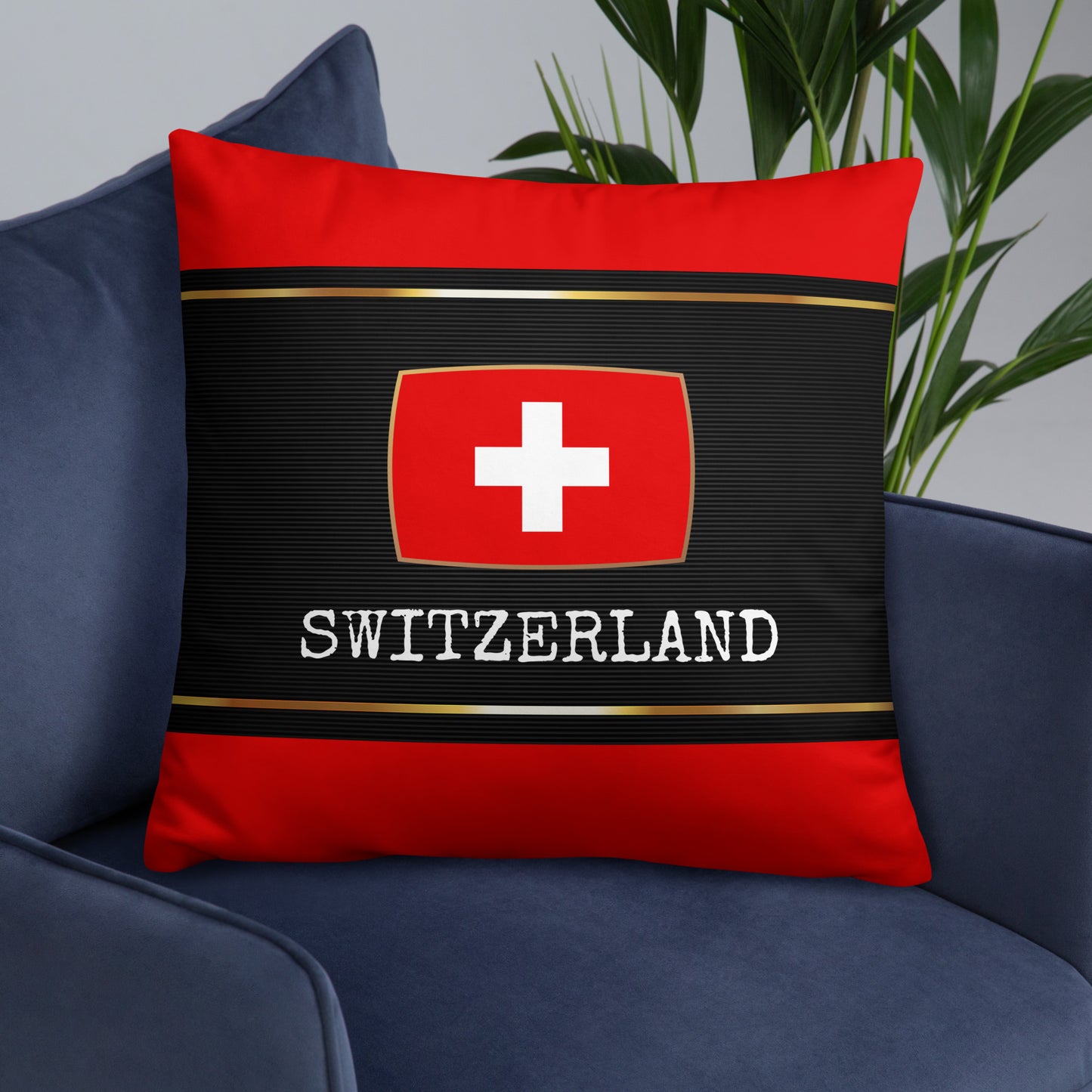 Switzerland Travel Gift #1 | Switzerland Vacation Gift | Switzerland Travel Souvenir | Switzerland Vacation Memento | Switzerland Home Décor | Keepsake Souvenir Gift | Travel Vacation Gift | World Travel Gift Pillow