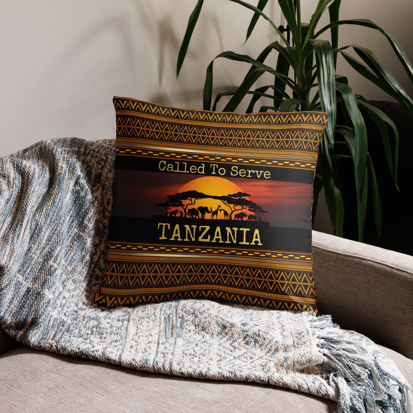 Tanzania Missionary Gift | Best Missionary Gift Ideas | Mission Call Gifts | Called to Serve Gifts | Missionary Mom Gifts | Best Latter Day Saint Gifts | LDS Missionary Gifts | Tanzania Home Decor