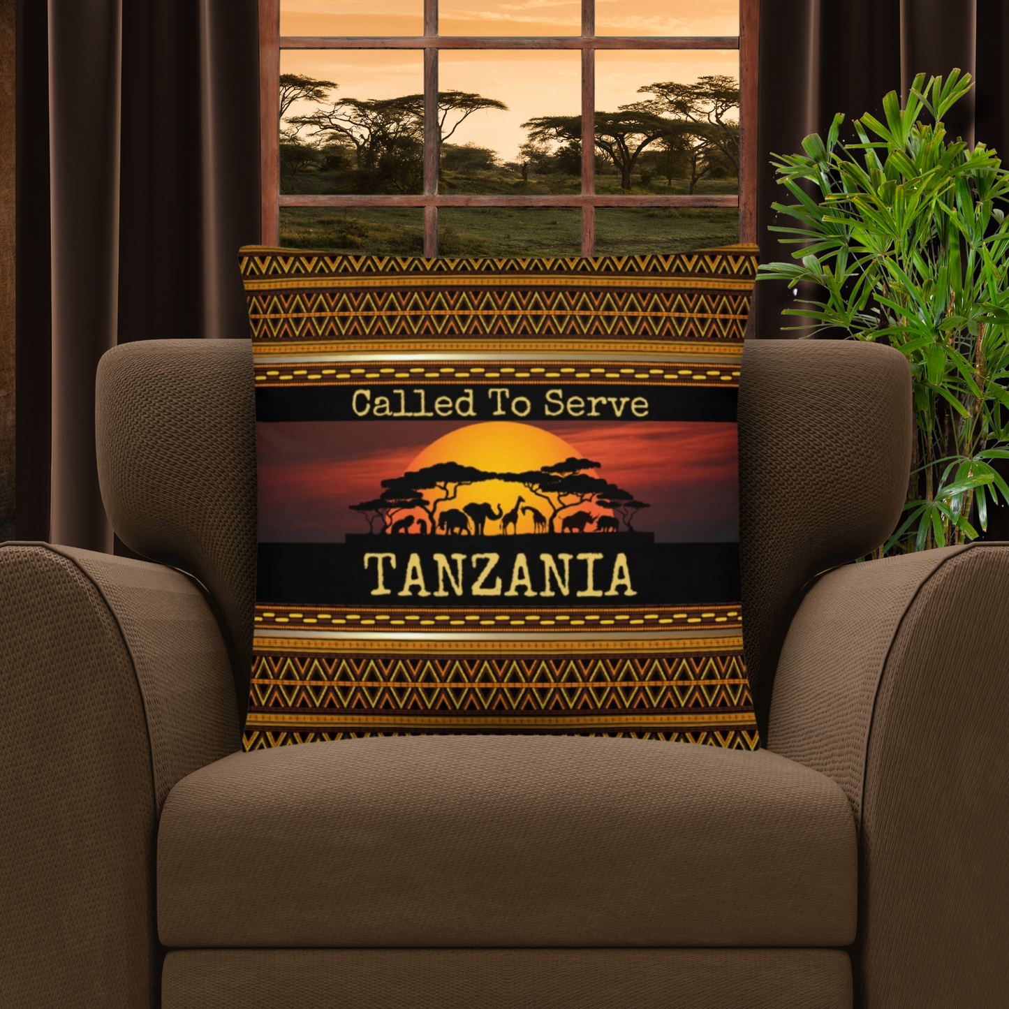 Tanzania Missionary Gift | Best Missionary Gift Ideas | Mission Call Gifts | Called to Serve Gifts | Missionary Mom Gifts | Best Latter Day Saint Gifts | LDS Missionary Gifts | Tanzania Home Decor