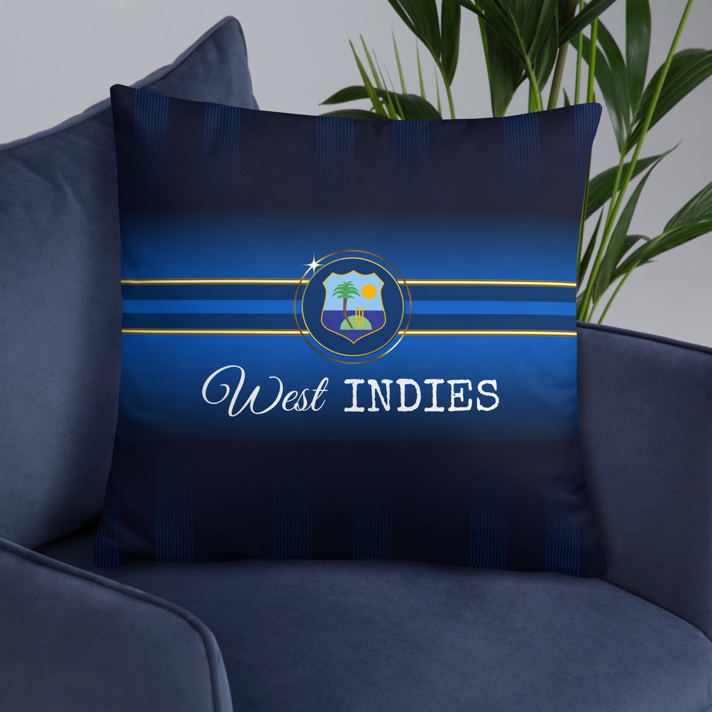 West Indies Travel Gift | West Indies Vacation Gift | West Indies Travel Souvenir | West Indies Vacation Memento | West Indies Home Décor | Keepsake Souvenir Gift | Travel Vacation Gift | World Travel Gift Pillow