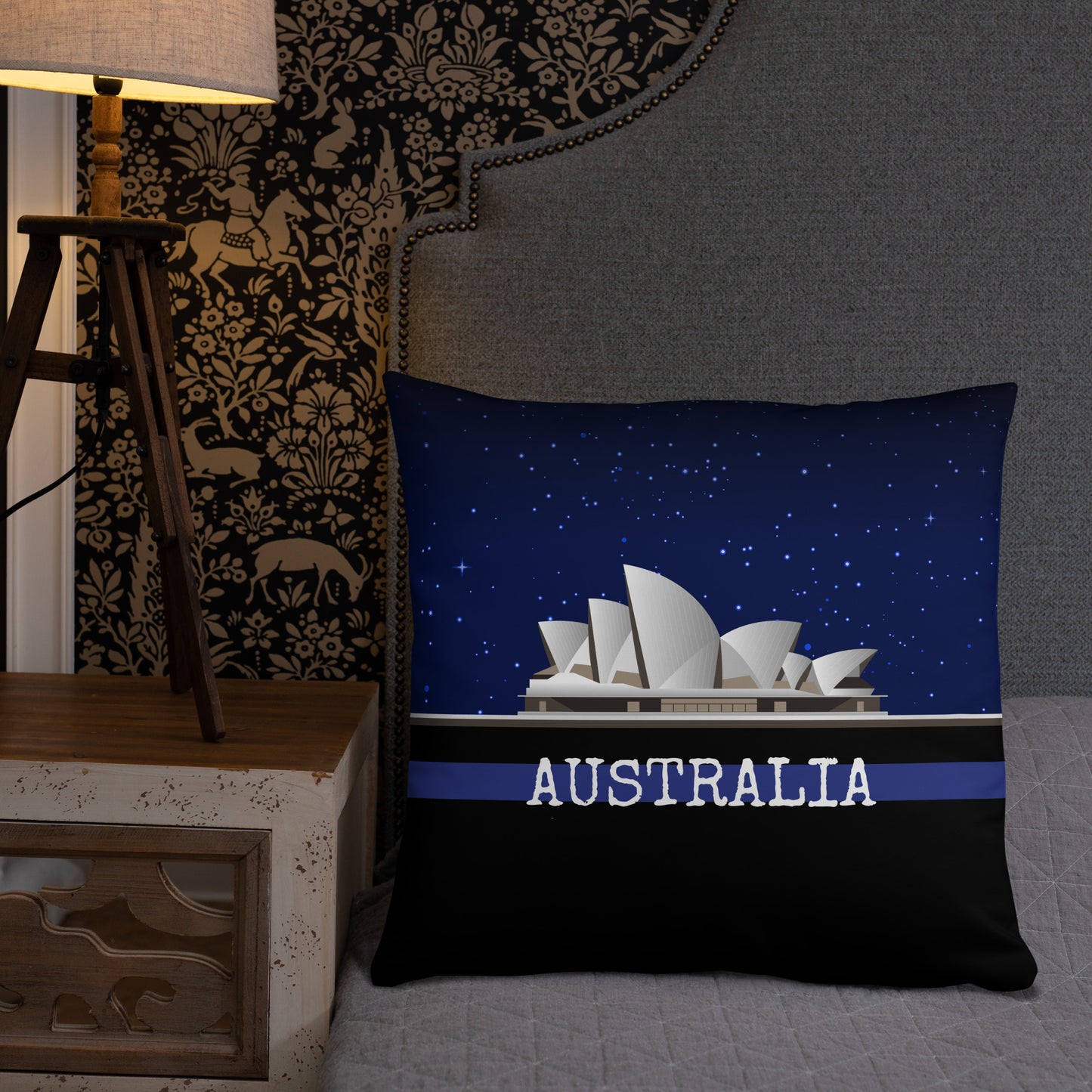 Australia Travel Gift #1 | Australia Vacation Gift | Australia Travel Souvenir | Australia Vacation Memento | Australia Home Décor | Keepsake Souvenir Gift | Travel Vacation Gift | World Travel Gift Pillow