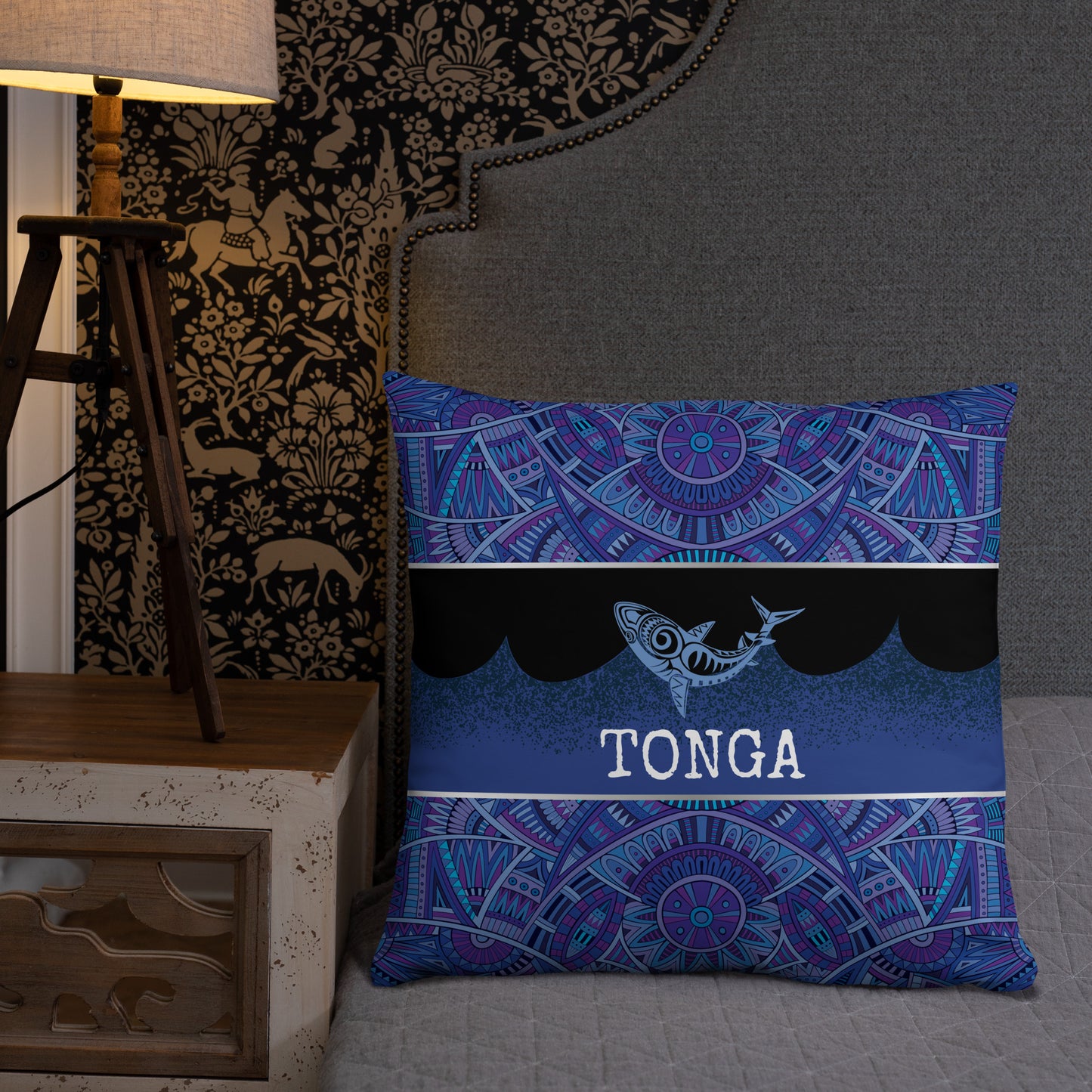 Tonga Travel Gift | Tonga Vacation Gift | Tonga Travel Souvenir | Tonga Vacation Memento | Tonga Home Décor | Keepsake Souvenir Gift | Travel Vacation Gift | World Travel Gift Pillow