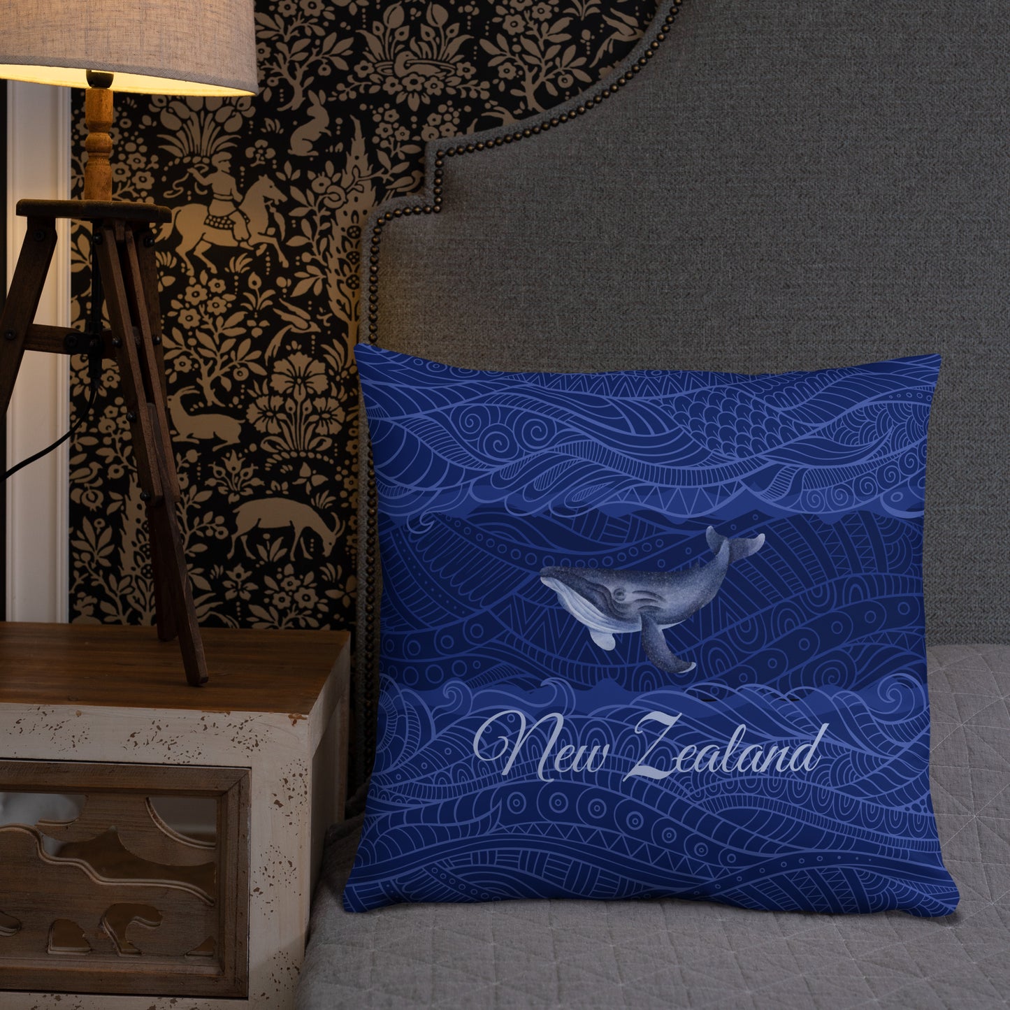 New Zealand Travel Gift | New Zealand Vacation Gift | New Zealand Travel Souvenir | New Zealand Vacation Memento | New Zealand Home Décor | Keepsake Souvenir Gift | Travel Vacation Gift | World Travel Gift Pillow