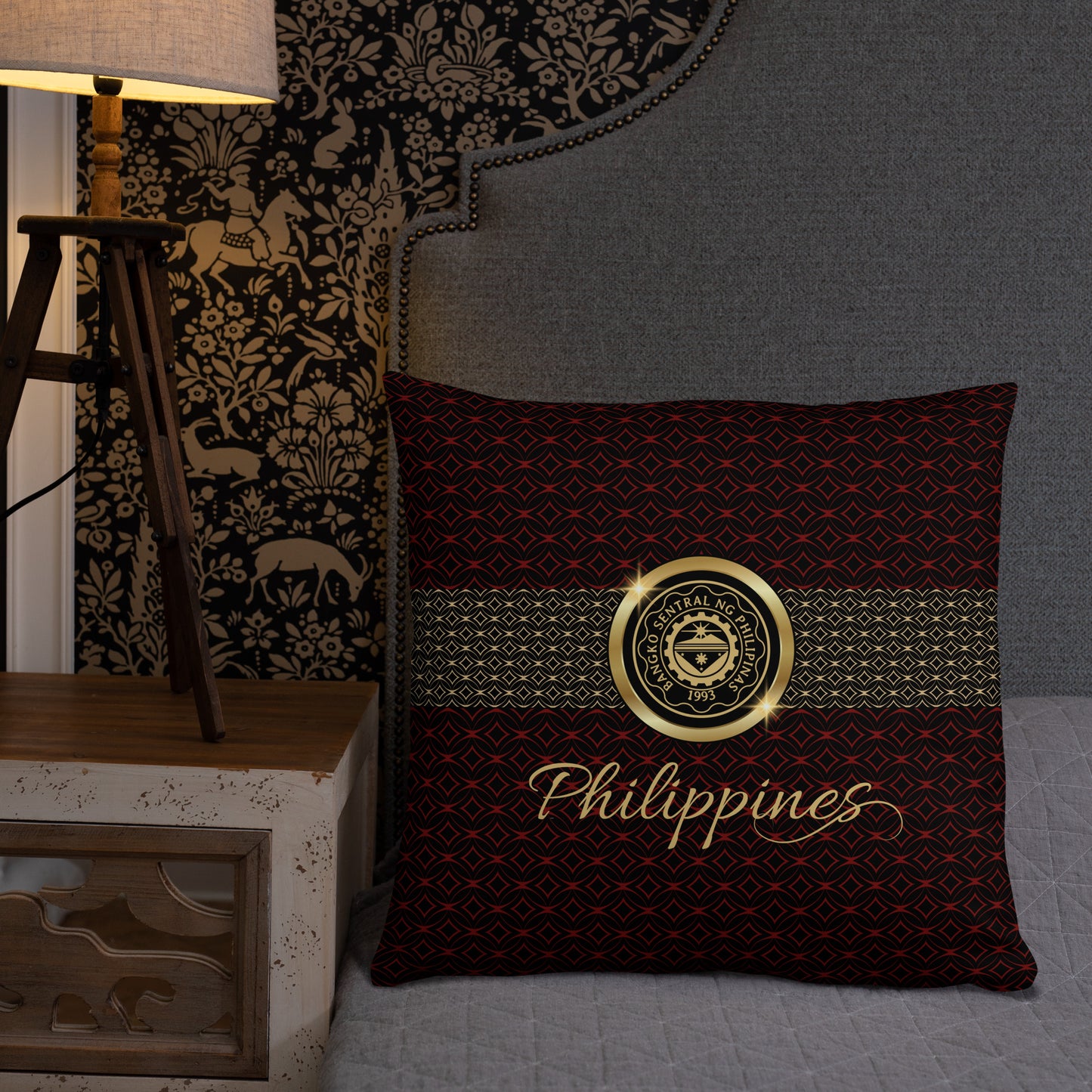 Philippines Travel Gift #2 | Philippines Vacation Gift | Philippines Travel Souvenir | Philippines Vacation Memento | Philippines Home Décor | Keepsake Souvenir Gift | Travel Vacation Gift | World Travel Gift Pillow