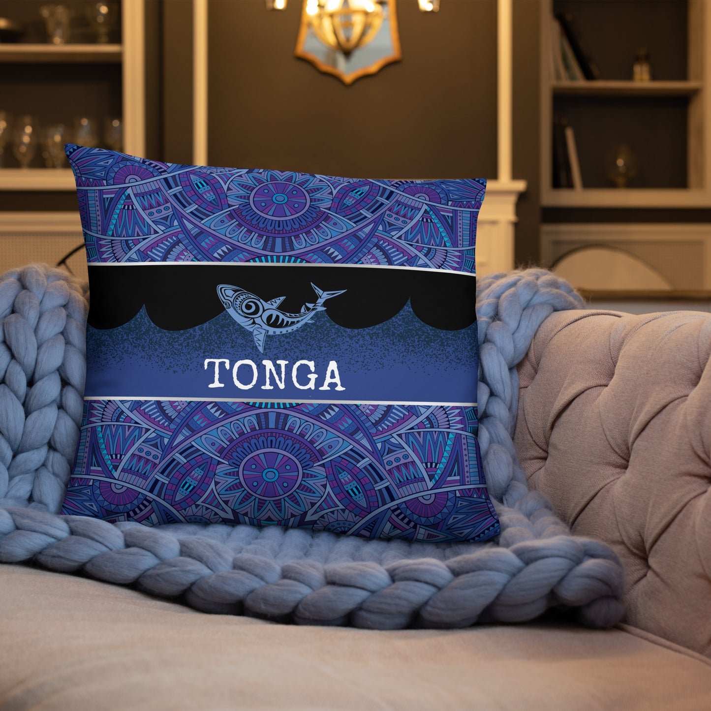 Tonga Travel Gift | Tonga Vacation Gift | Tonga Travel Souvenir | Tonga Vacation Memento | Tonga Home Décor | Keepsake Souvenir Gift | Travel Vacation Gift | World Travel Gift Pillow