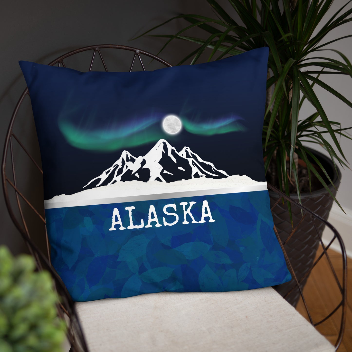 Alaska Travel Gift #1 | Alaska Vacation Gift | Alaska Travel Souvenir | Alaska Vacation Memento | Alaska Home Décor | Keepsake Souvenir Gift | Travel Vacation Gift | Alaska United States Gift Pillow