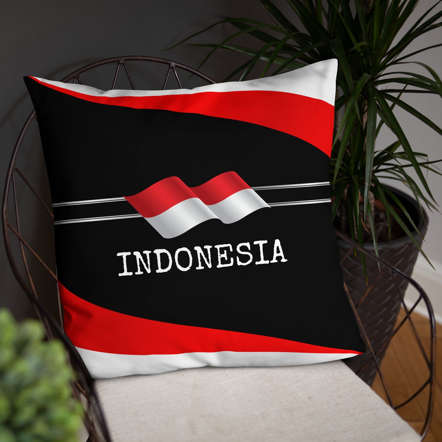 Indonesia Travel Gift | Indonesia Vacation Gift | Indonesia Travel Souvenir | Indonesia Vacation Memento | Indonesia Home Décor | Keepsake Souvenir Gift | Travel Vacation Gift | World Travel Gift Pillow