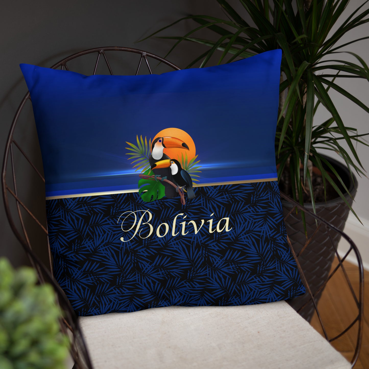 Bolivia Travel Gift | Bolivia Vacation Gift | Bolivia Travel Souvenir | Bolivia Vacation Memento | Bolivia Home Décor | Keepsake Souvenir Gift | Travel Vacation Gift | World Travel Gift Pillow