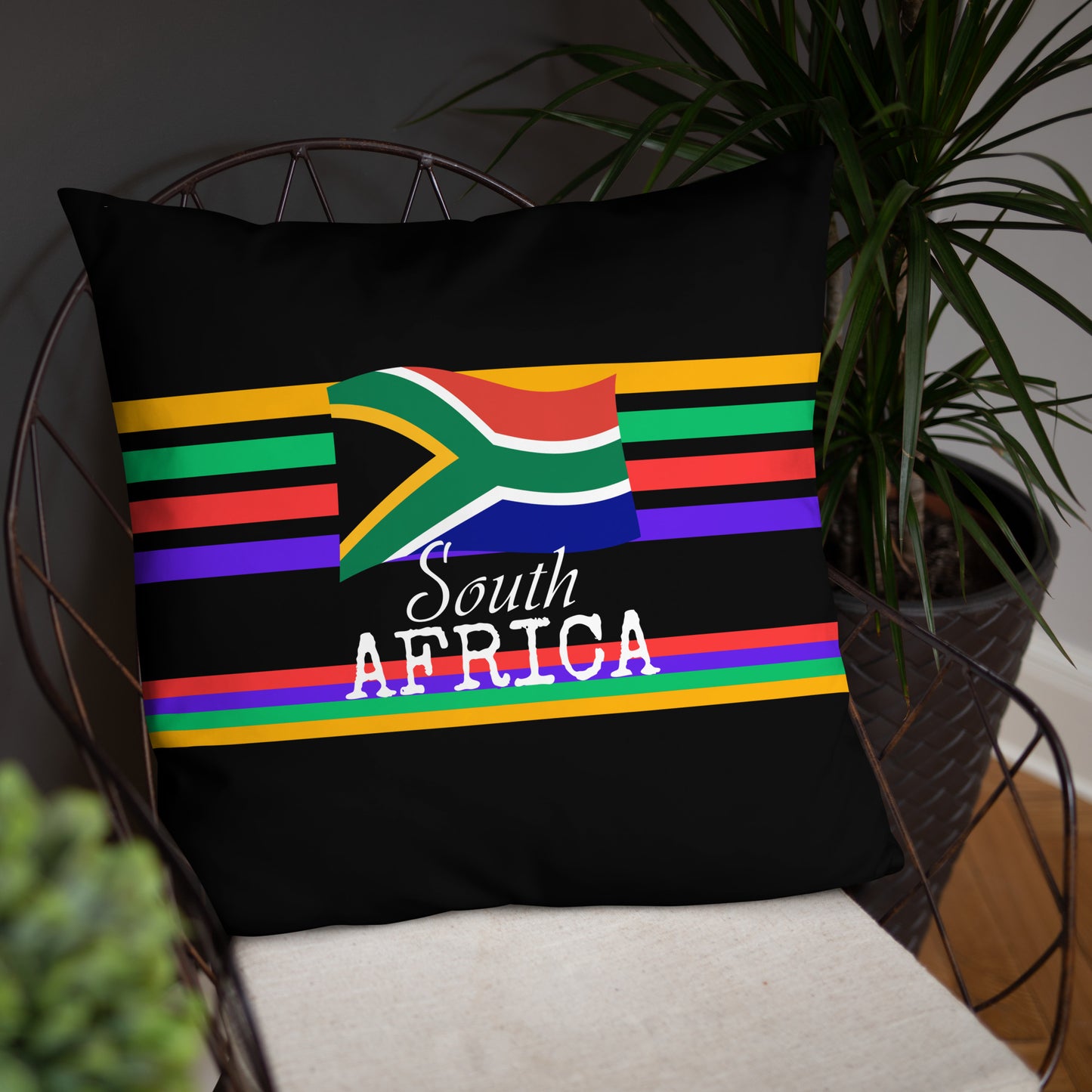 South Africa Travel Gift | South Africa Vacation Gift | South Africa Travel Souvenir | South Africa Vacation Memento | South Africa Home Décor | Keepsake Souvenir Gift | Travel Vacation Gift | World Travel Gift Pillow