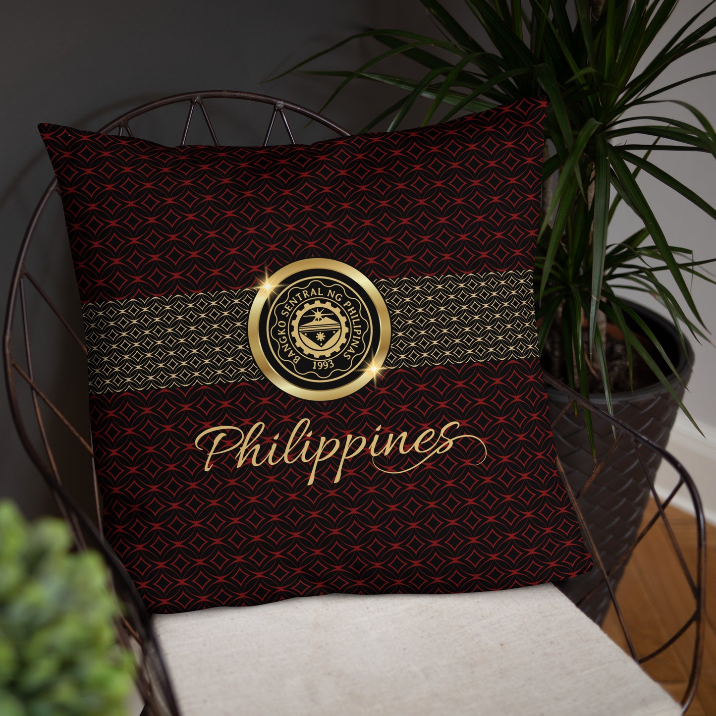 Philippines Travel Gift #2 | Philippines Vacation Gift | Philippines Travel Souvenir | Philippines Vacation Memento | Philippines Home Décor | Keepsake Souvenir Gift | Travel Vacation Gift | World Travel Gift Pillow