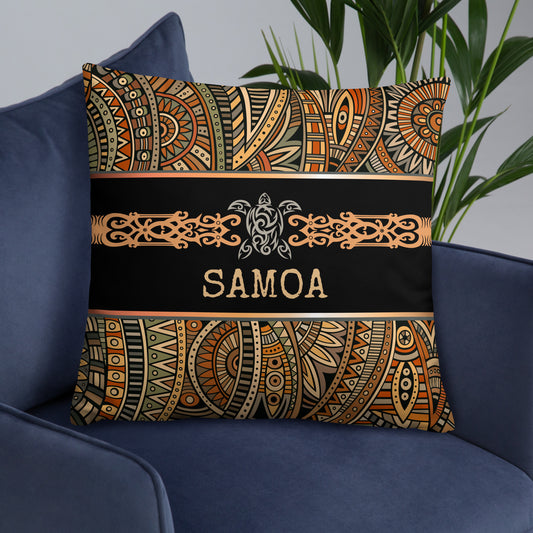 Samoa Travel Gift | Samoa Vacation Gift | Samoa Travel Souvenir | Samoa Vacation Memento | Samoa Home Décor | Keepsake Souvenir Gift | Travel Vacation Gift | World Travel Gift Pillow