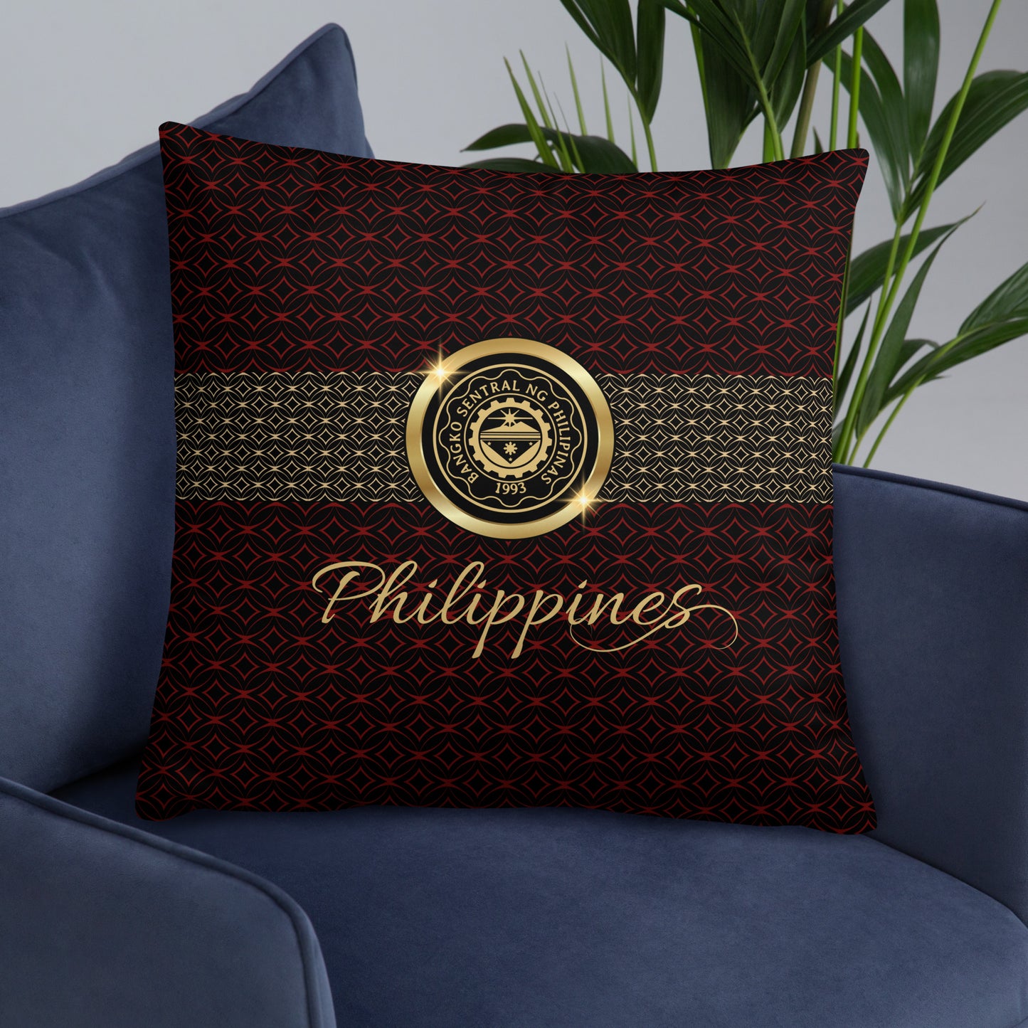 Philippines Travel Gift #2 | Philippines Vacation Gift | Philippines Travel Souvenir | Philippines Vacation Memento | Philippines Home Décor | Keepsake Souvenir Gift | Travel Vacation Gift | World Travel Gift Pillow