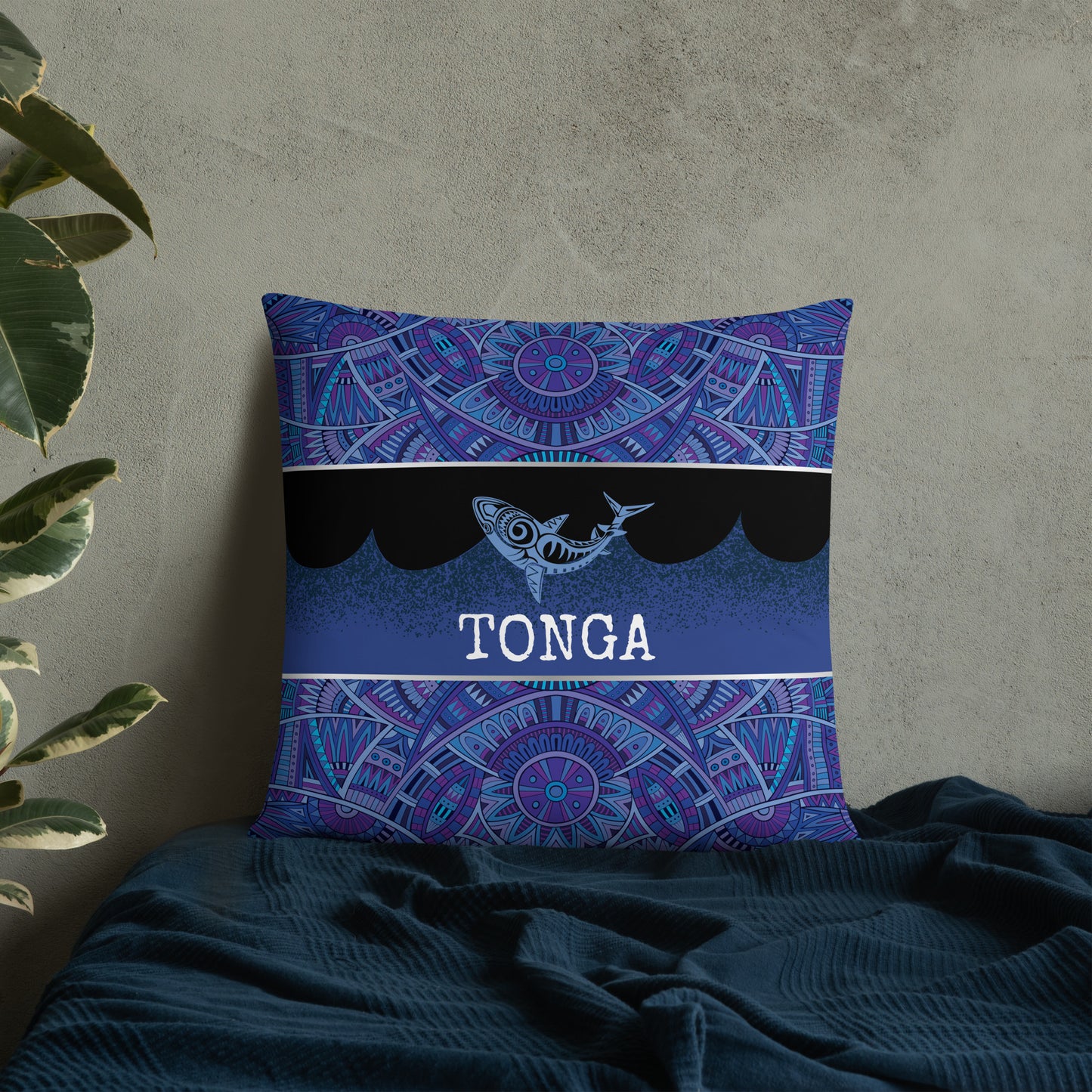 Tonga Travel Gift | Tonga Vacation Gift | Tonga Travel Souvenir | Tonga Vacation Memento | Tonga Home Décor | Keepsake Souvenir Gift | Travel Vacation Gift | World Travel Gift Pillow