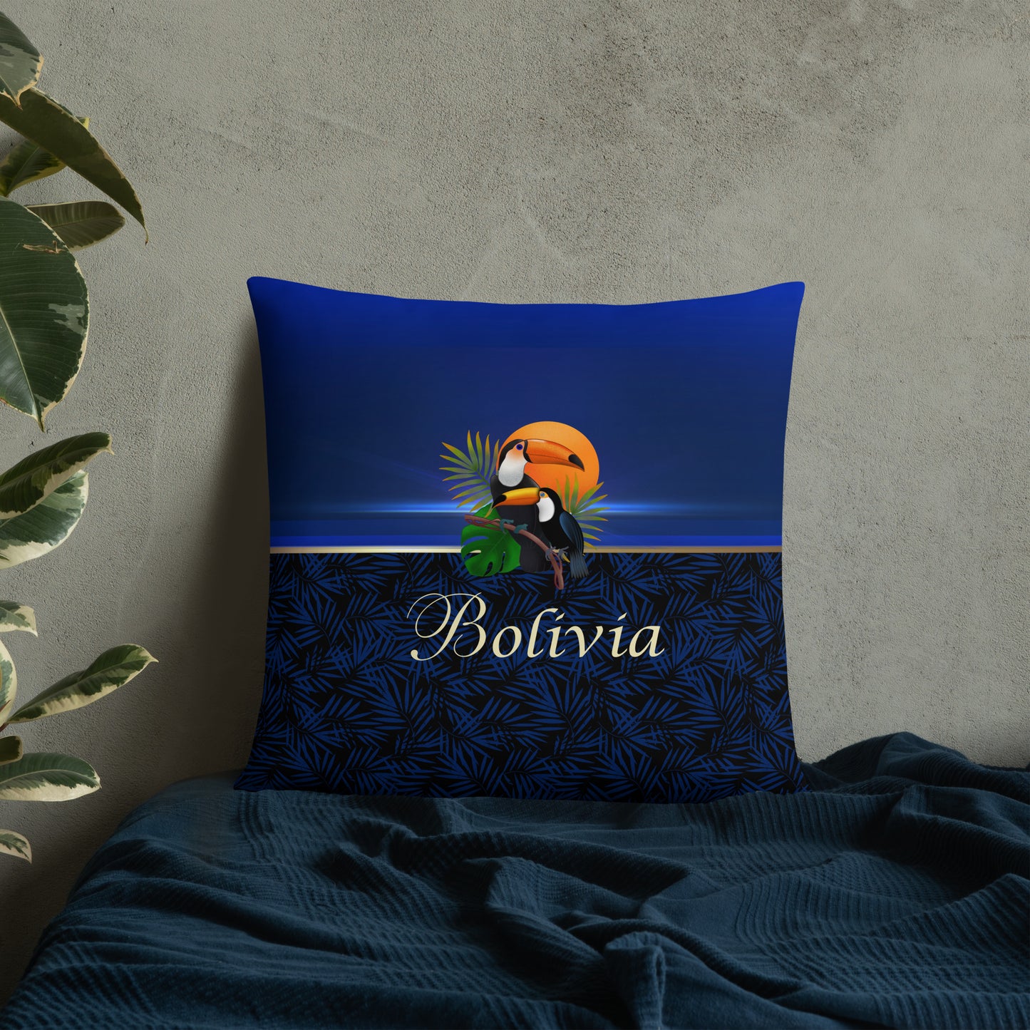 Bolivia Travel Gift | Bolivia Vacation Gift | Bolivia Travel Souvenir | Bolivia Vacation Memento | Bolivia Home Décor | Keepsake Souvenir Gift | Travel Vacation Gift | World Travel Gift Pillow