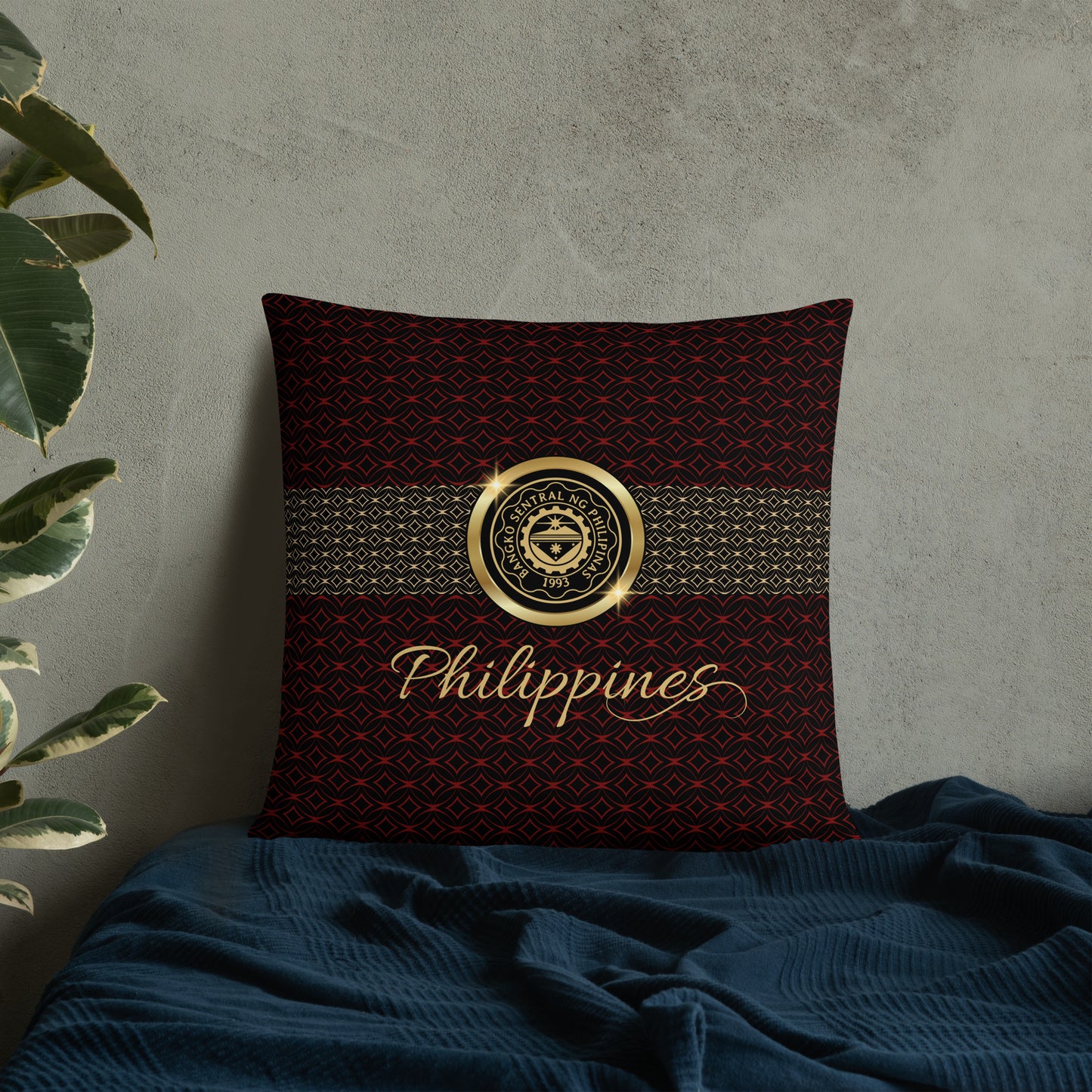 Philippines Travel Gift #2 | Philippines Vacation Gift | Philippines Travel Souvenir | Philippines Vacation Memento | Philippines Home Décor | Keepsake Souvenir Gift | Travel Vacation Gift | World Travel Gift Pillow